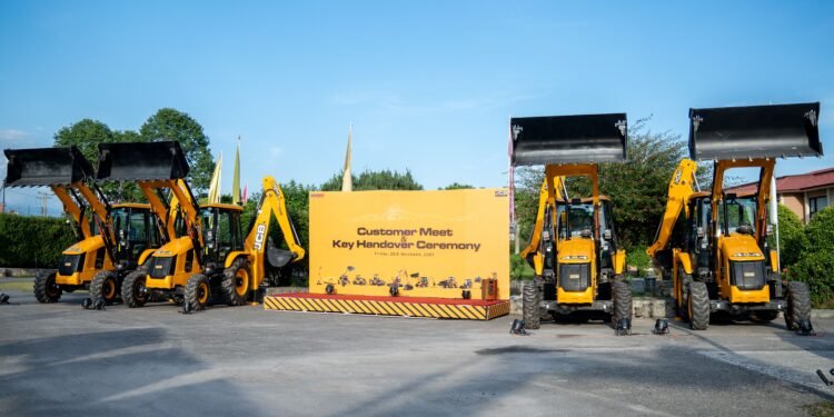 JCB Nepal has made 12-Units Handover in Pokhara