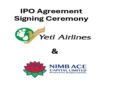 For Upcoming IPO Yeti Airlines Ltd. has Appointed NIMB Ace Capital Ltd. as Issue Manager
