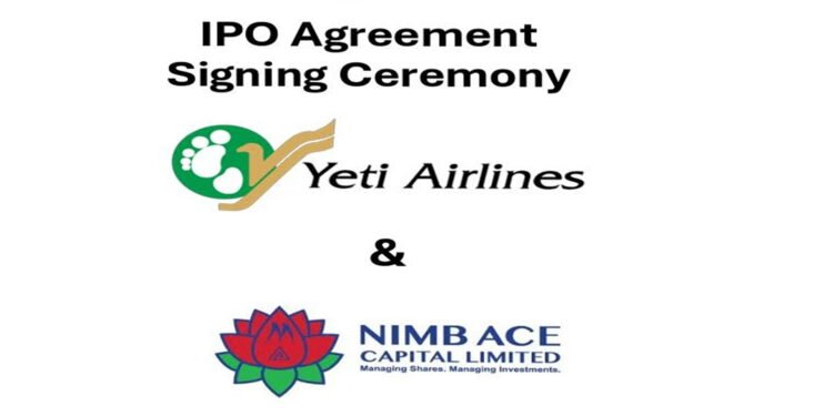 For Upcoming IPO Yeti Airlines Ltd. has Appointed NIMB Ace Capital Ltd. as Issue Manager